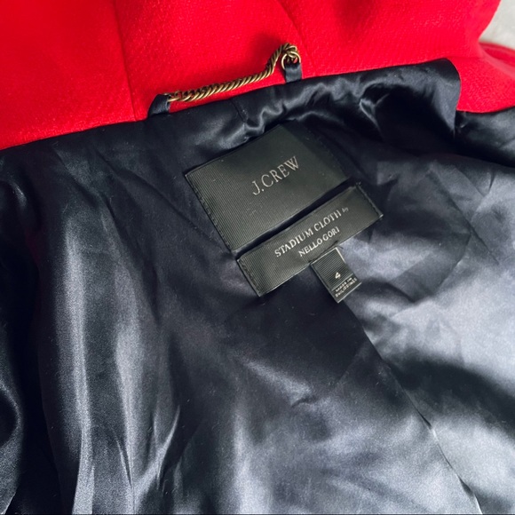 🛑 SOLD🛑J.Crew Chateau Parka Coat Red sz4 - Picture 13 of 15